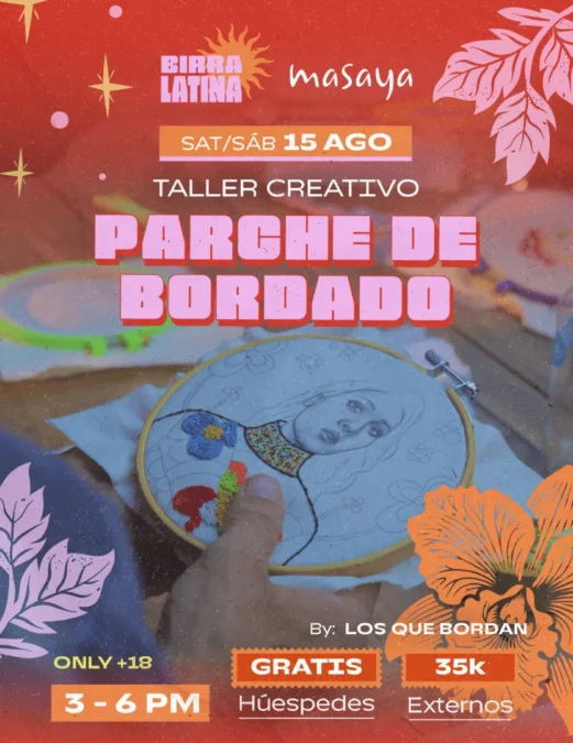 Taller Creativo: Parche de Bordado - Image 01