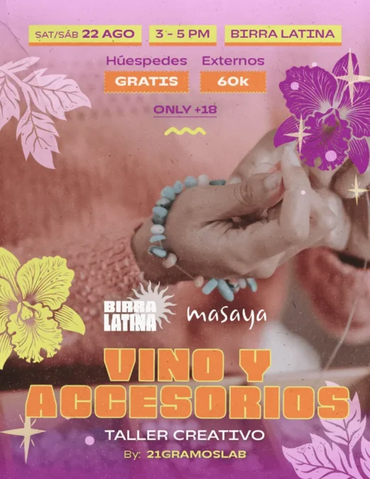 Taller Creativo: Vino y Accesorios - Image 01
