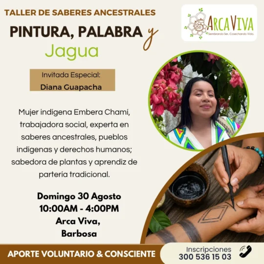 Taller de Pintura Corporal, Palabra y Jagua - Image 01