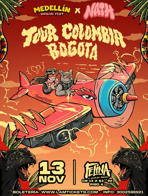 Medellin Urban Fest x Nath Tour Colombia Bogota - Image 01