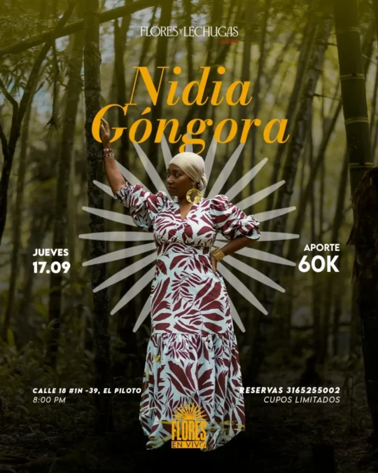 Flores en Vivo con Nidia Gongora - Image 01