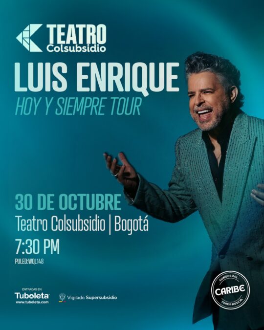 Luis Enrique Hoy Y Siempre Tour - Image 01