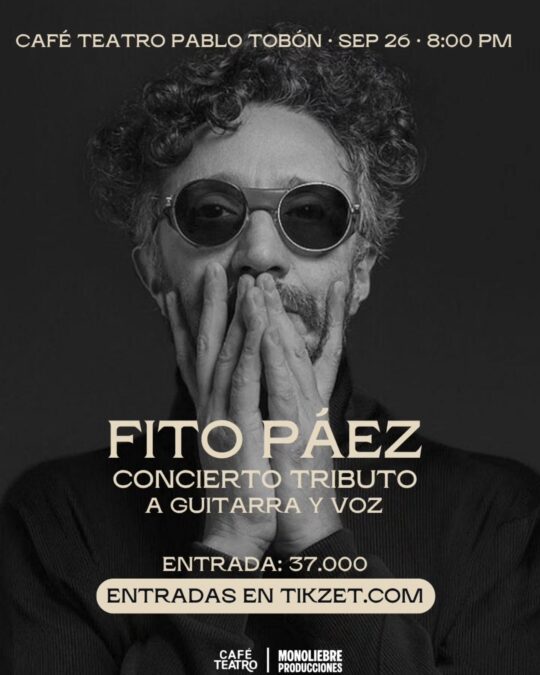 Fito Páez Concierto Tributo A Guitarra Y Voz - Image 01