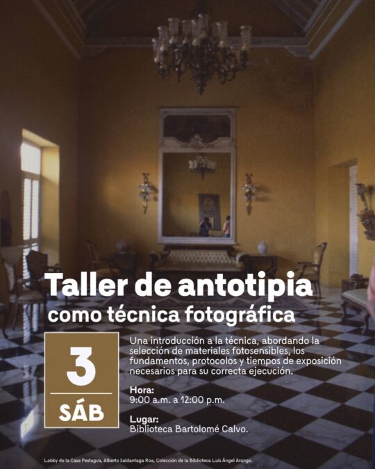 Taller de antotipia como técnica fotográfica - Image 01