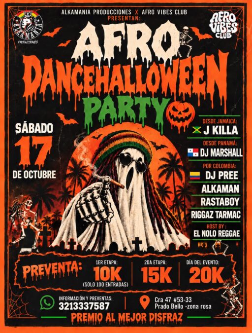 Afro Dancehalloween Party - Image 01