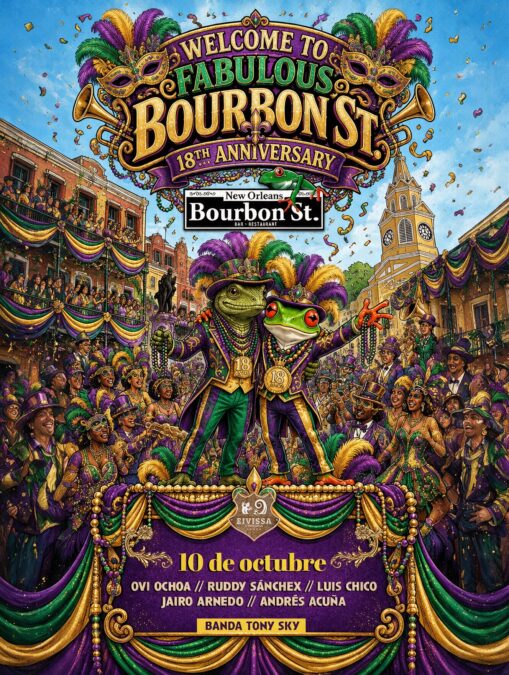 Welcome To Fabulous Bourbon St 18th Anniversary - Image 01