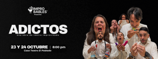 ADICTOS UNA OBRA DE TEATRO IMPROVISADO - Image 9476