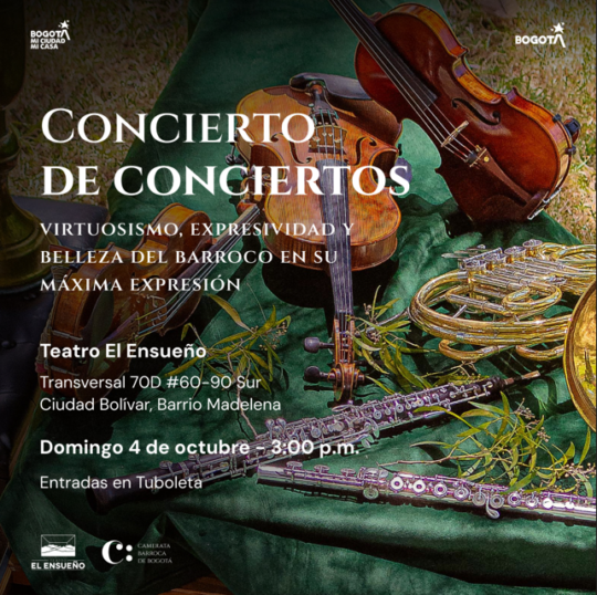 Concierto De Conciertos Camerata Barroca De Bogota - Image 9685