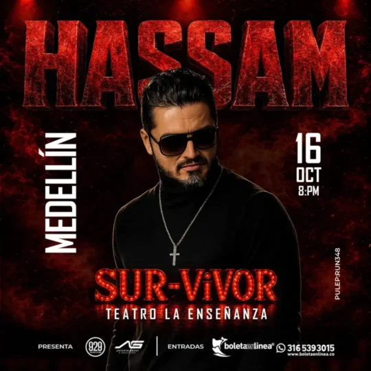 Hassam SUR ViVOR En Medellin 2026 - Image 9635