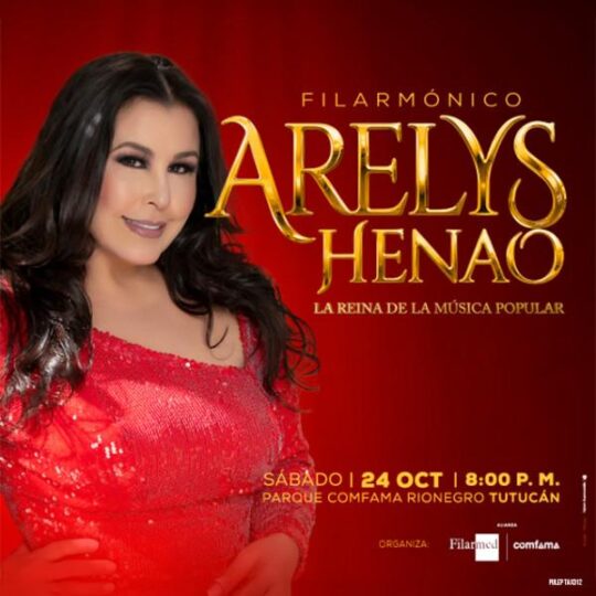 La Reina De La Musica Popular Como Nunca Antes La Habias Escuchado Arelys Henao Filarmonico - Image 9675