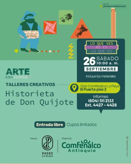 Taller Creativo Historieta De Don Quijote - Image 9496