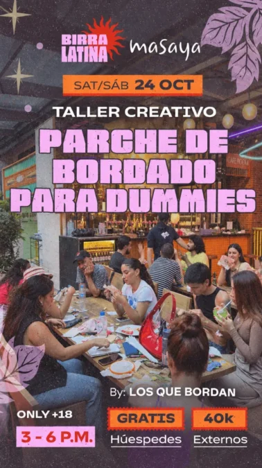 Bordado para Dummies: Taller Art - Image 01