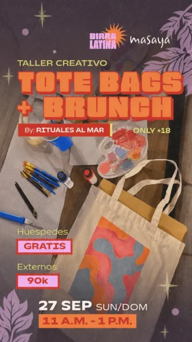 Brunch Dominguero & Pintura Tote Bag - Image 01