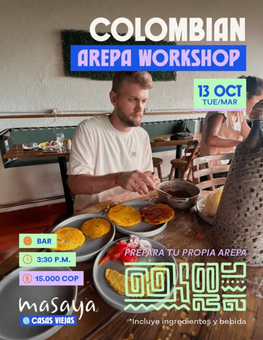 COLOMBIAN AREPA WORKSHOP - Image 01