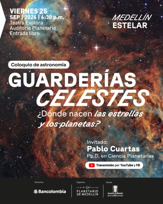 Coloquio de astronomía: ¿Dónde nacen las estrellas y planetas? - Image 01