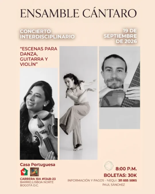 Escenas para danza, guitarra y violín - Image 01