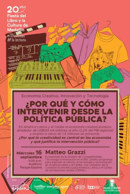 Fiesta del Libro: Economía creativa, innovación y tecnología - Image 01