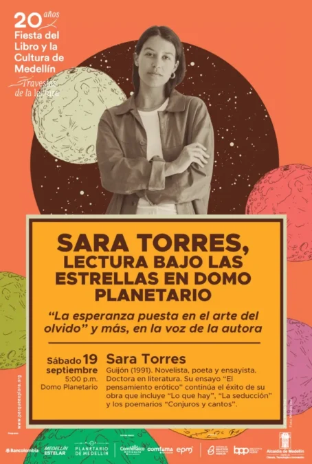 Fiesta del Libro: Sara Torres, lectura bajo las estrellas - Image 01