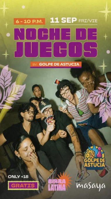 Noche de Juegos de Mesa & Polas - Image 01