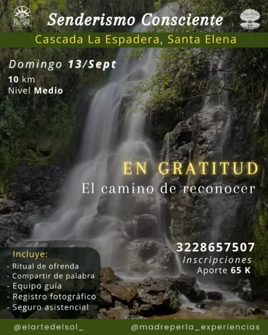 Senderismo Consciente cascada La Espadera - Image 01