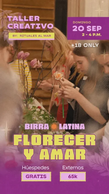 Taller Botánico: Florecer y Amar - Image 01