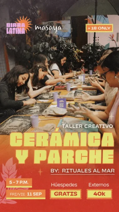 Taller Creativo: Cerámica y Parche - Image 01