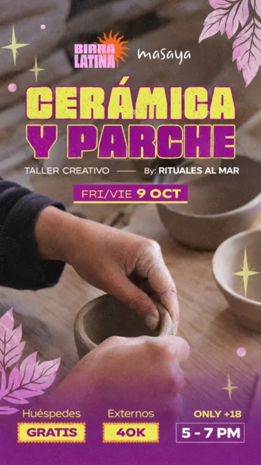 Taller de Cerámica y Parche Art - Image 01
