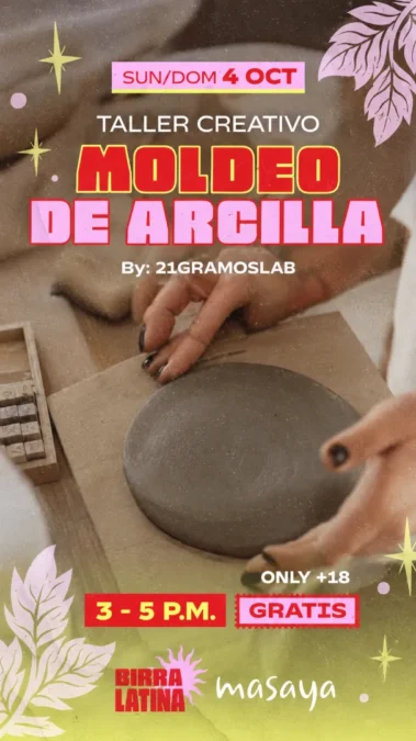 Taller de Moldeo de Arcilla Crafts - Image 01