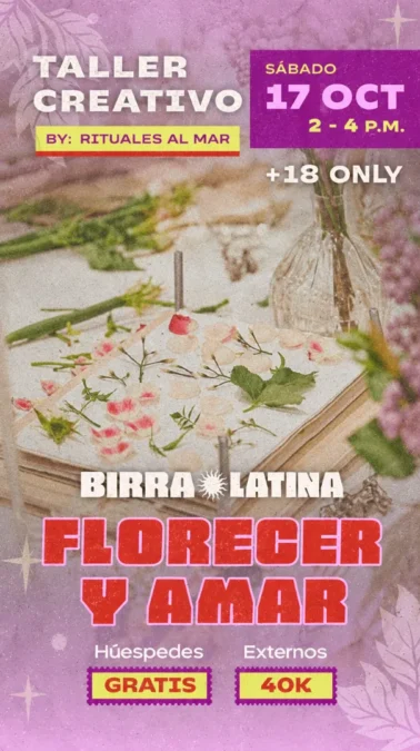 Taller Floral: Florecer y Amar - Image 01