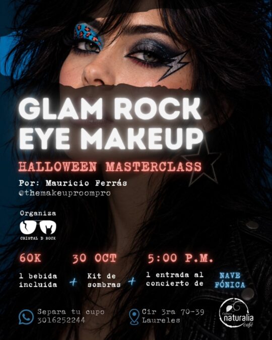 Glam Rock Eye Makeup - Image 01