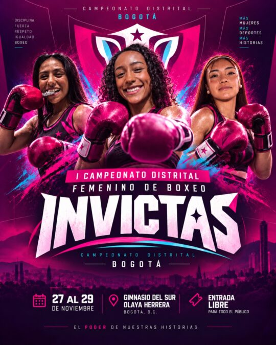 I Campeonato Distrital Femenino de Boxeo Invictas 2026 - Image 01