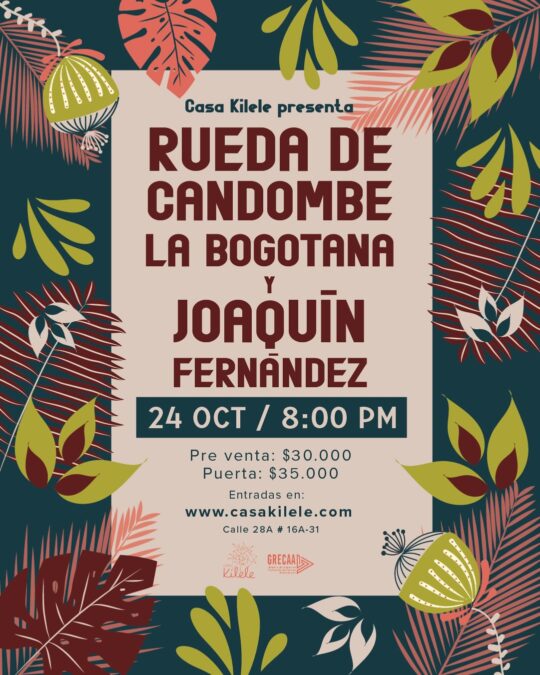 Rueda de Candombe La Bogotana y Joaquín Fernández - Image 01