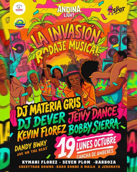 La Invasion Rodaje Musical - Image 01