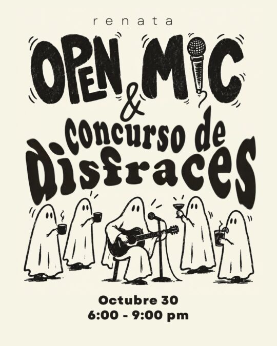 renata OPEN MIC & concurso de Disfraces - Image 01