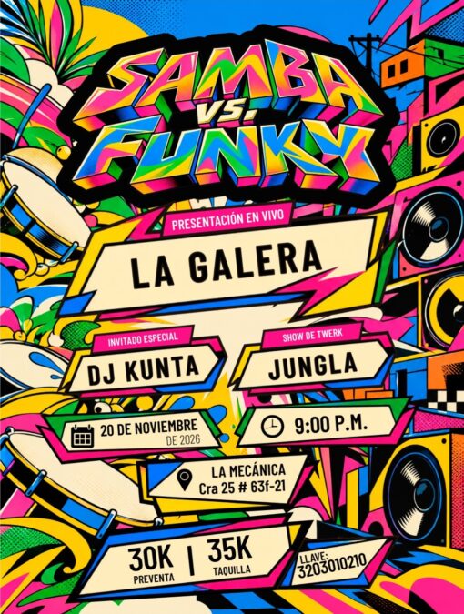 Samba vs. Funky - Image 01