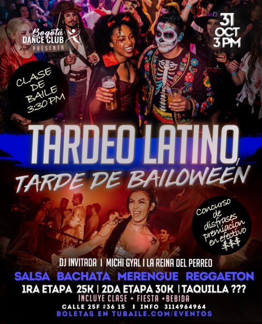 Tardeo Latino Tarde de Bailoweeen - Image 01