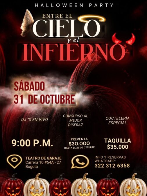 Halloween Party Entre El Cielo y el Infierno - Image 01