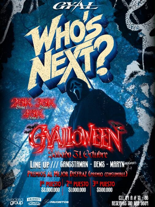 Who’s Next? GYALLOWEEN - Image 01