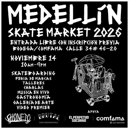 Medellin Skate Market 2026 - Image 01