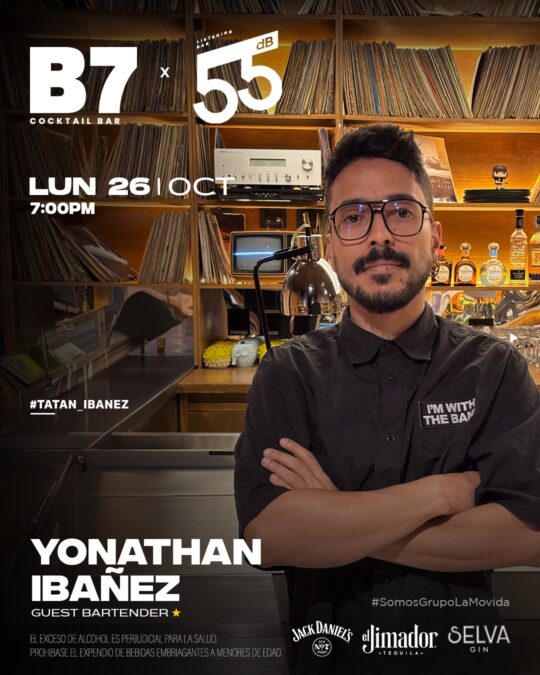 B7 Cocktail Bar × 55dB Listening Bar - Image 01