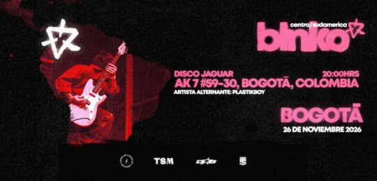 BLNKO Plastikboy En Concierto 26 Noviembre 2026 Bogota - Image 9790