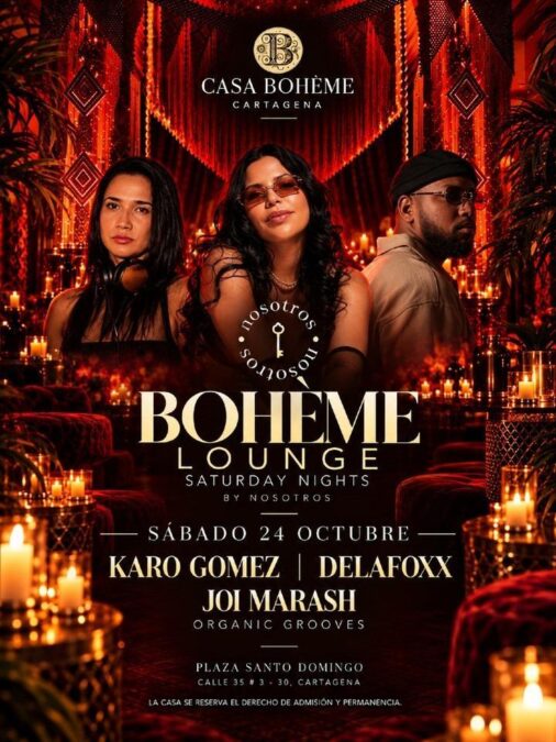 Boheme Lounge Saturday Nights Karo Gomez Delafoxx Joi Marash Organic Grooves - Image 10139