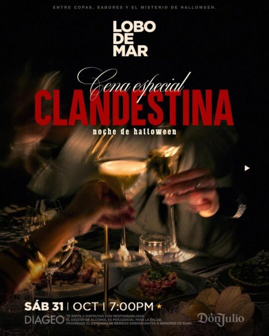 Cena Especial Clandestina Noche De Halloween - Image 10327