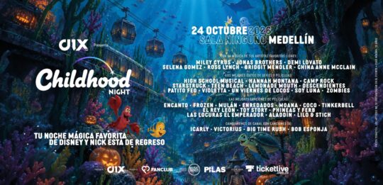 Childhood Night Disney Night 24 Octubre 2026 Medellin - Image 9773
