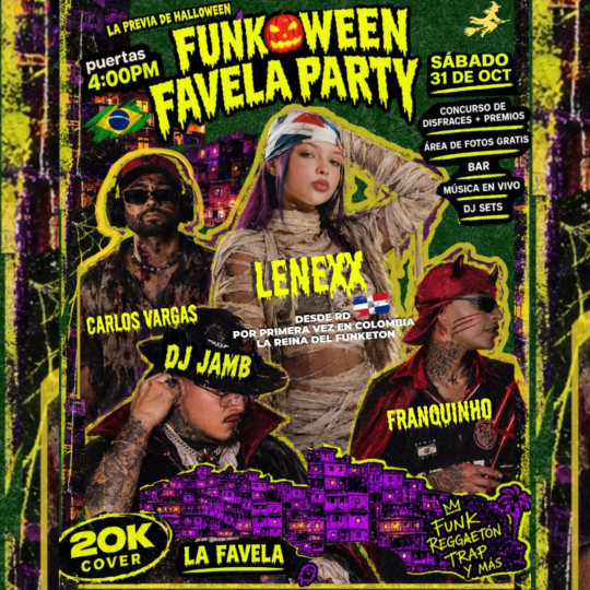 EL FUNKOWEEN FAVELA PARTY - Image 10318