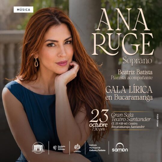 GALA LIRICA EN BUCARAMANGA ANA RUGE - Image 9784