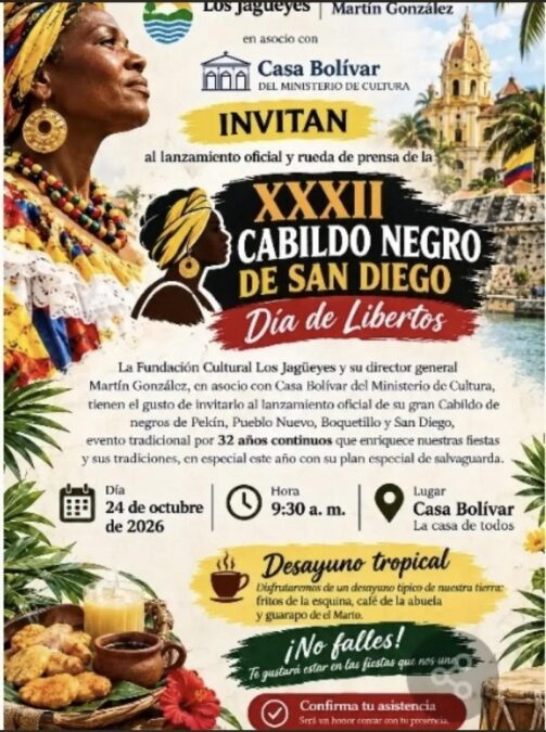 Lanzamiento Oficial Y Rueda De Prensa De La XXXII Cabildo Negro De San Diego Dia De Libertos - Image 10108