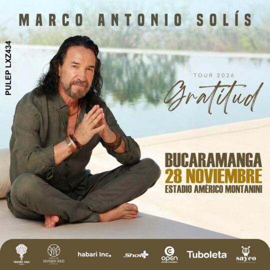 MARCO ANTONIO SOLIS GRATITUD TOUR 2026 BUCARAMANGA - Image 9977