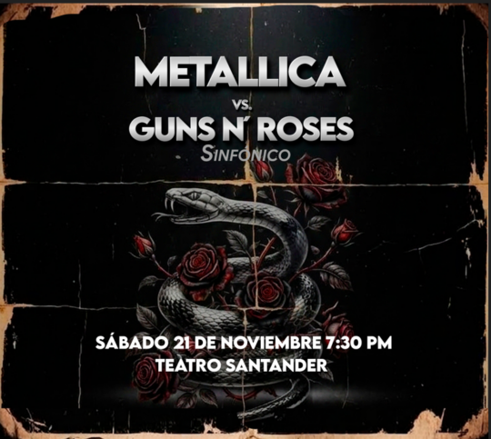 METALLICA VS GUNS N ROSES SINFONICO BUCARAMANGA - Image 9992