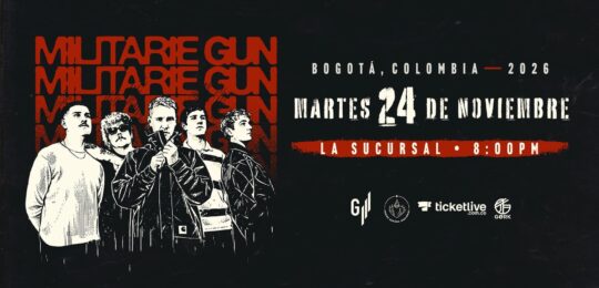 Militarie Gun En Concierto 24 Noviembre 2026 Bogota - Image 9792